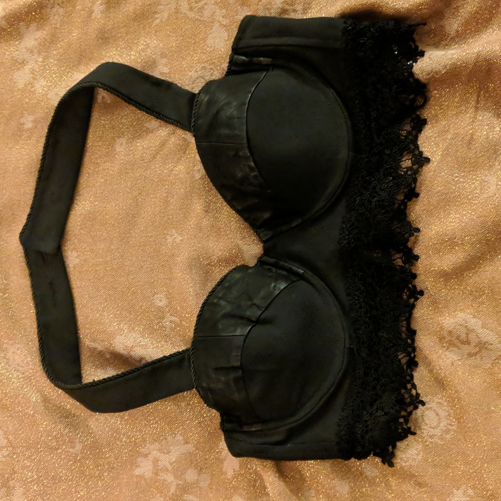 Bustier crop top